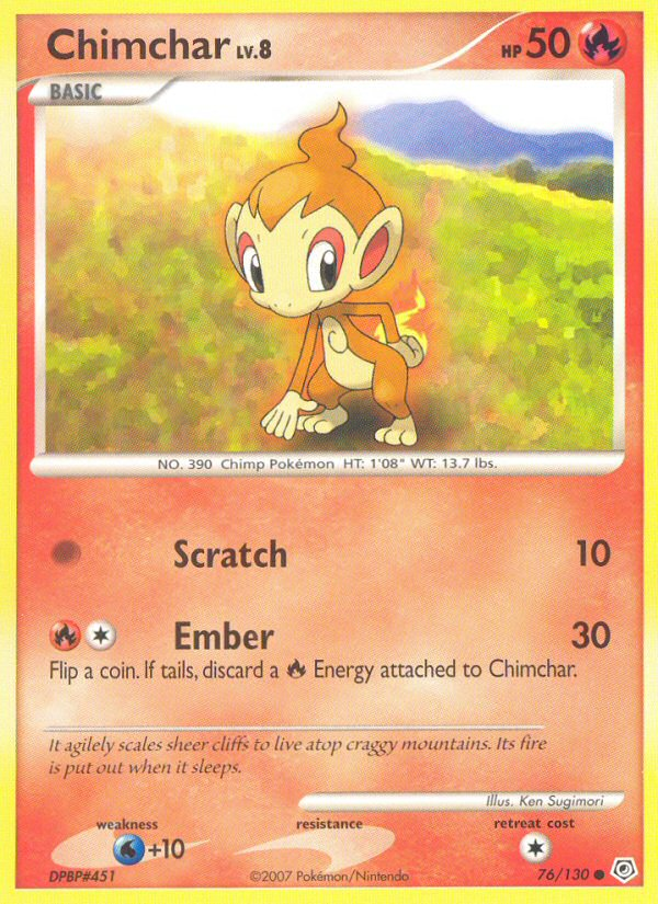 Chimchar 76 / 130