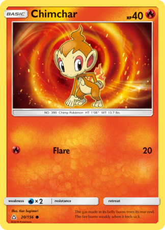 Chimchar 20 / 156