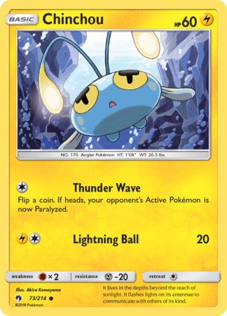 Chinchou 73 / 214