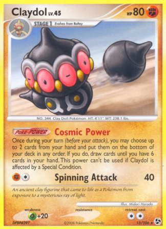 Claydol 15 / 106