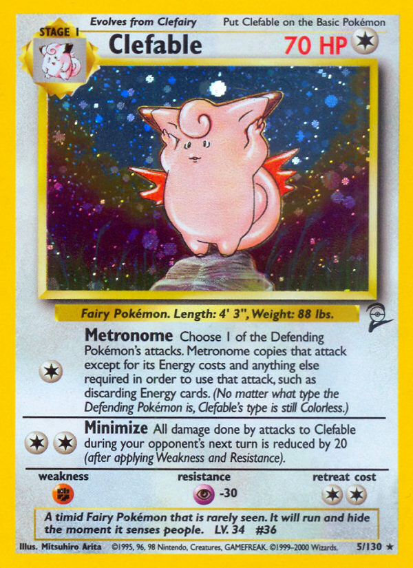 Clefable 5 / 130
