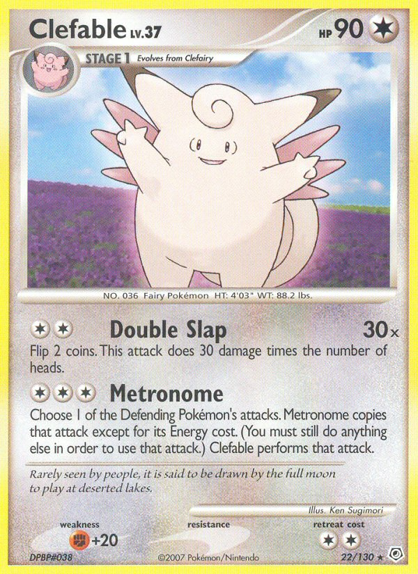 Clefable 22 / 130