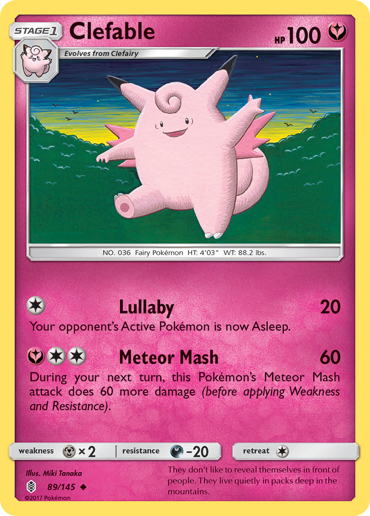 Clefable 89 / 145