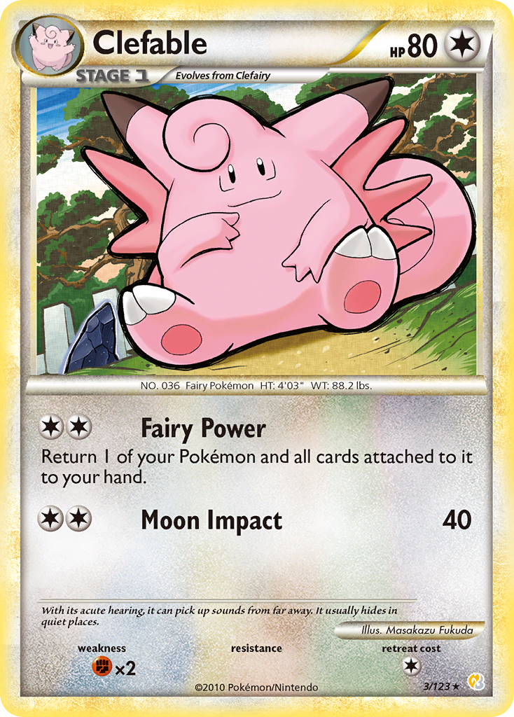 Clefable 3 / 123