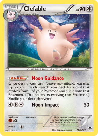 Clefable 98 / 135