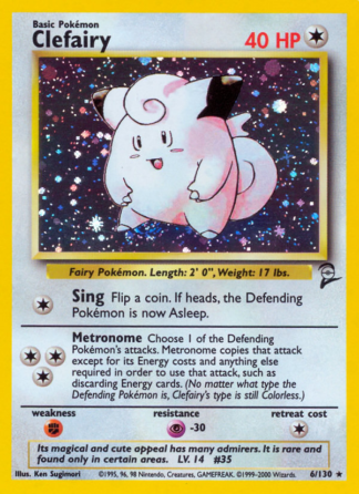 Clefairy 6 / 130