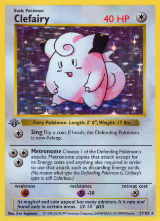 Clefairy 5 / 102