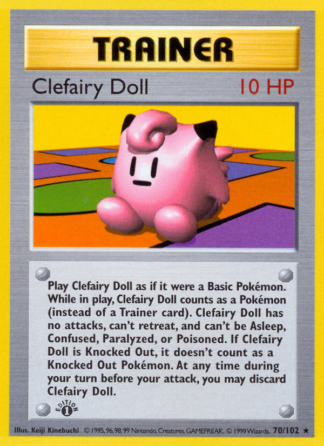Clefairy Doll 70 / 102