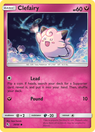 Clefairy 38 / 68