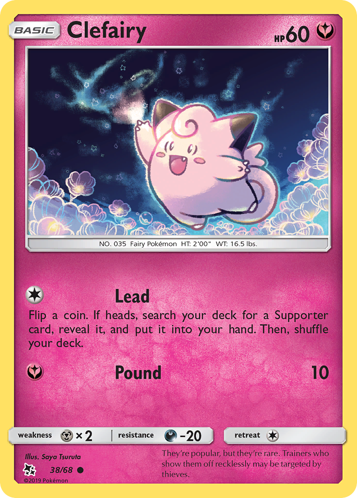 Clefairy 38 / 68