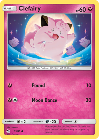 Clefairy 39 / 68