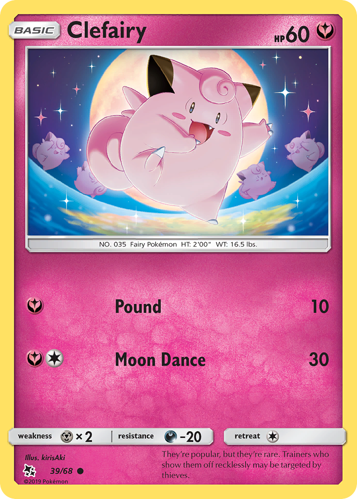 Clefairy 39 / 68