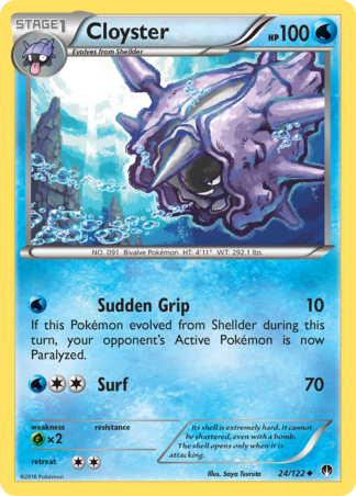 Cloyster 24 / 122
