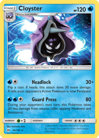 Cloyster 34 / 149