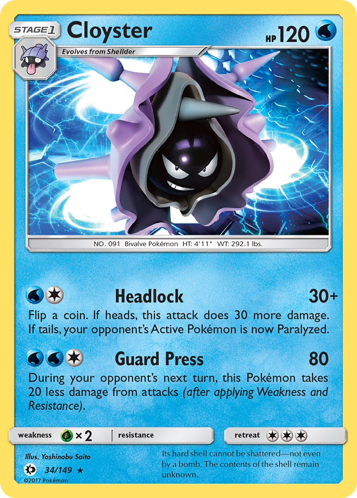 Cloyster 34 / 149