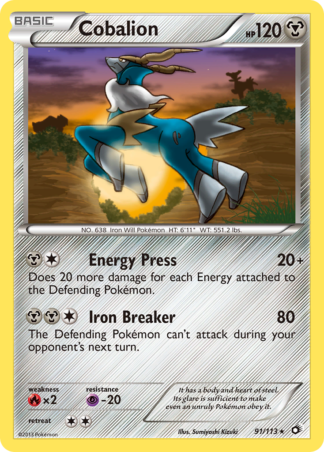 Cobalion 91 / 113