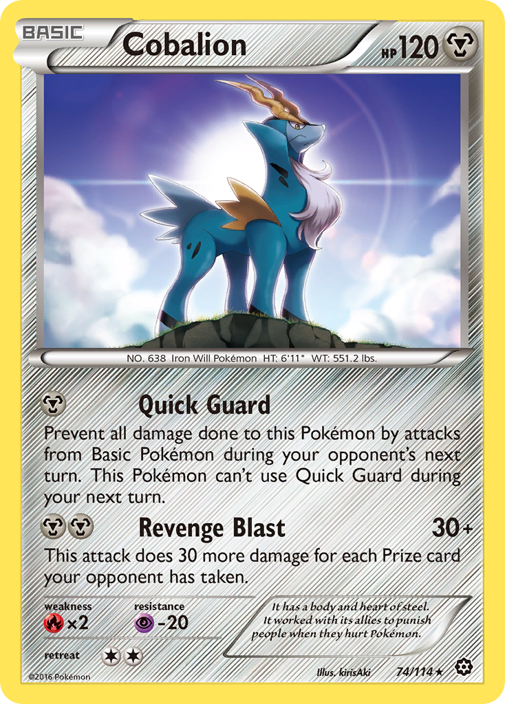 Cobalion 74 / 114