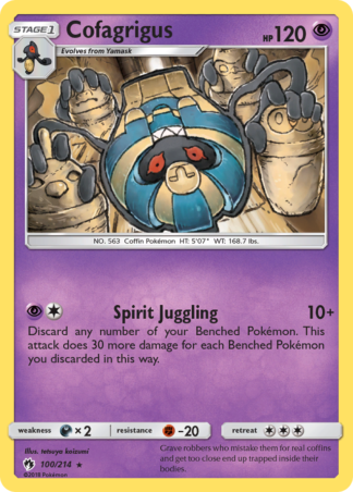 Cofagrigus 100 / 214