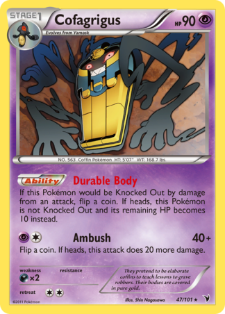 Cofagrigus 47 / 101