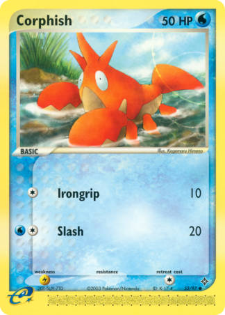 Corphish 53 / 97