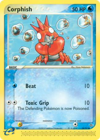 Corphish 54 / 97