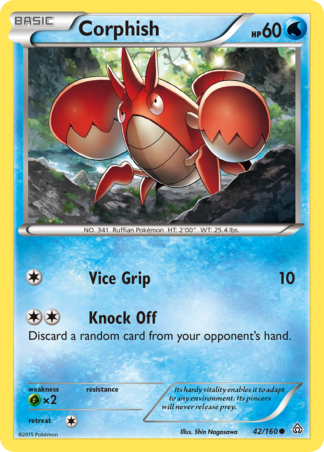 Corphish 42 / 160