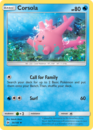 Corsola 36 / 149