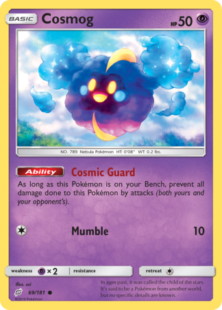 Cosmog 69 / 181
