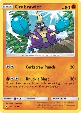 Crabrawler 104 / 214