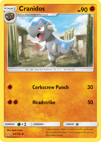 Cranidos 64 / 156