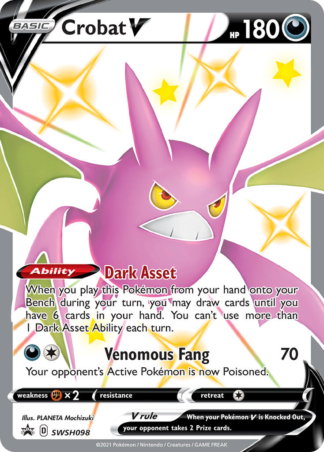 Crobat V SWSH098 / 307