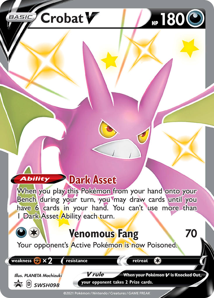 Crobat V SWSH098 / 307
