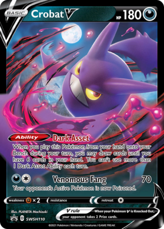 Crobat V SWSH110 / 307