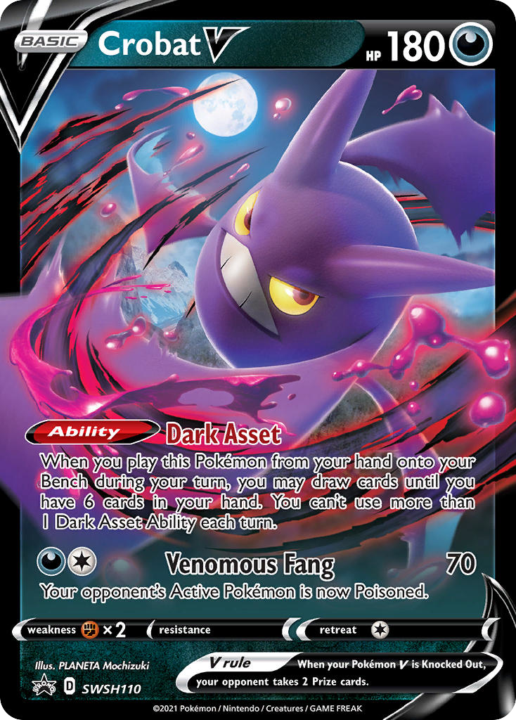 Crobat V SWSH110 / 307