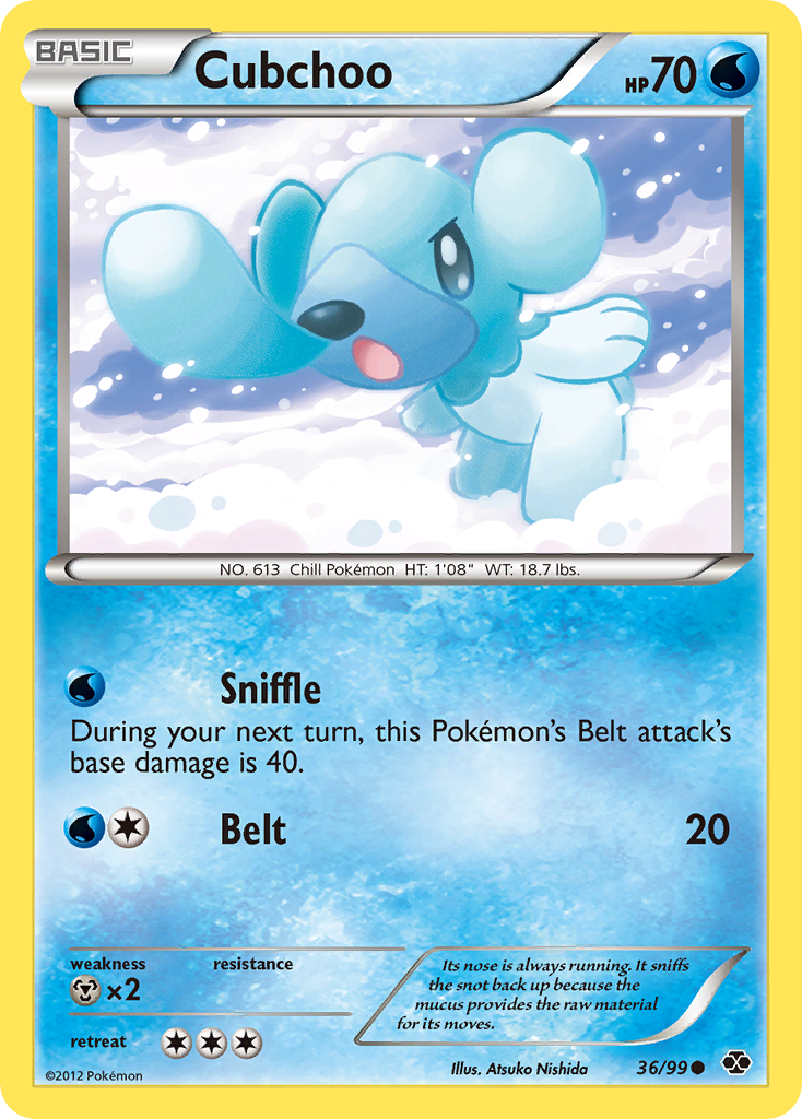 Cubchoo 36 / 99