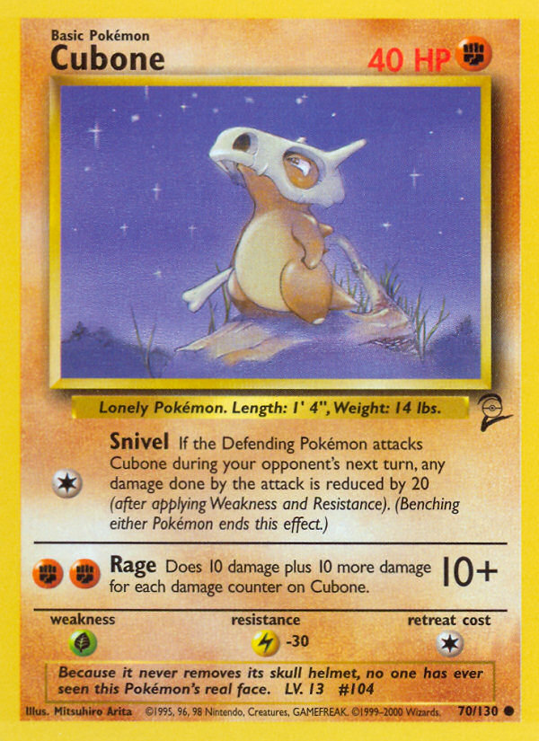 Cubone 70 / 130