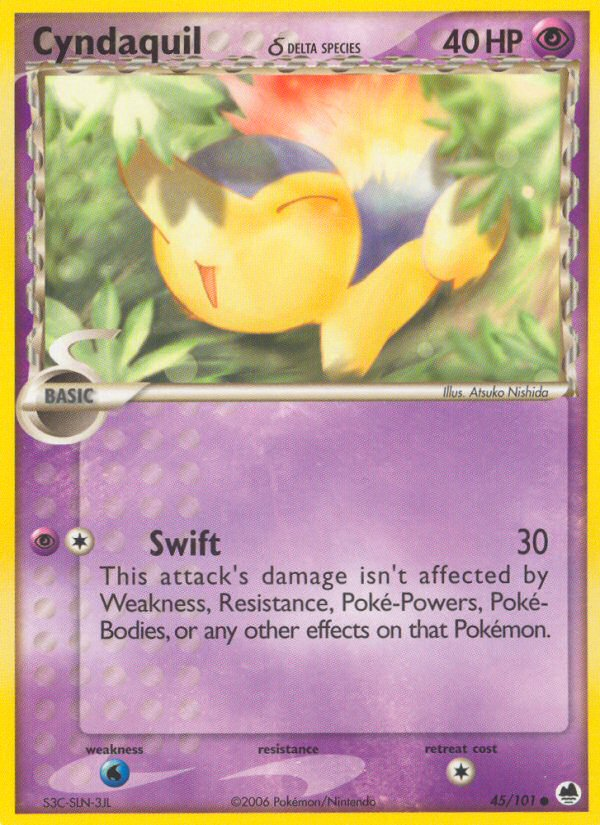Cyndaquil δ 45 / 101