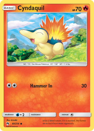 Cyndaquil 40 / 214