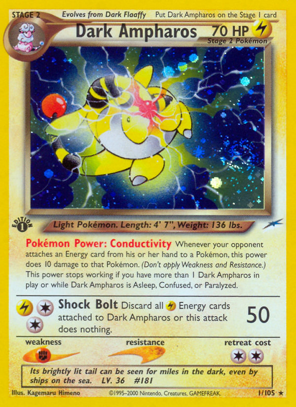 Dark Ampharos 1 / 105