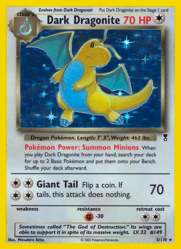 Dark Dragonite 5 / 110