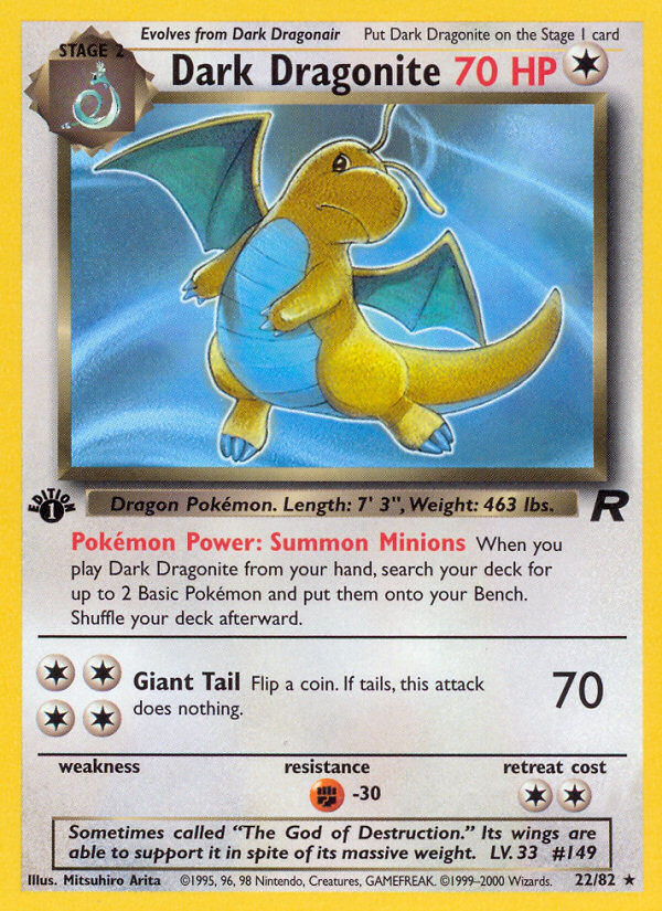 Dark Dragonite 22 / 82