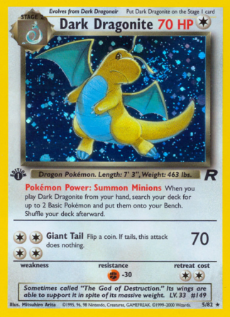 Dark Dragonite 5 / 82