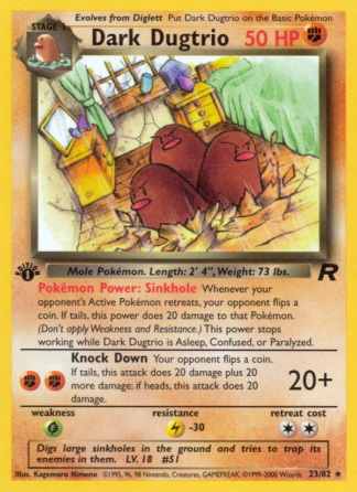 Dark Dugtrio 23 / 82