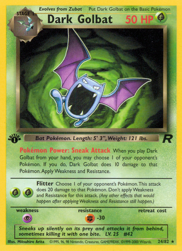 Dark Golbat 24 / 82