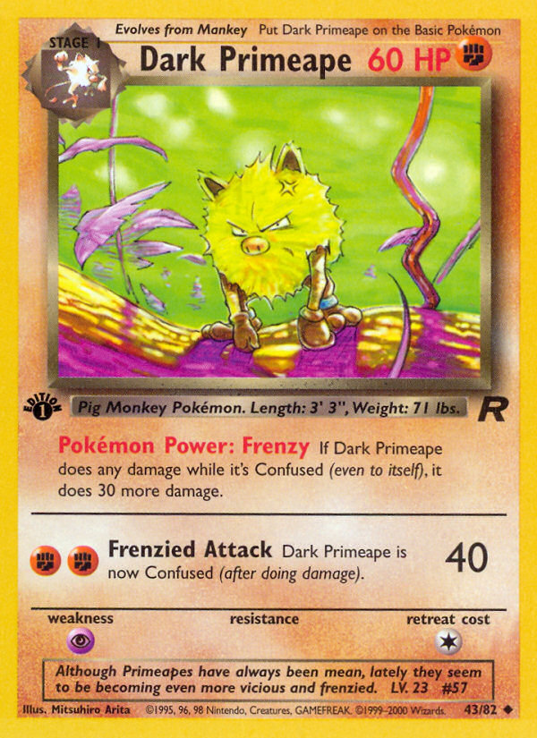 Dark Primeape 43 / 82
