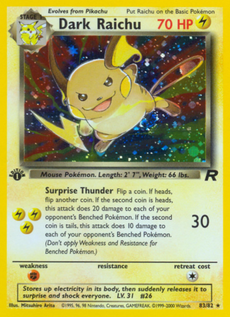 Dark Raichu 83 / 82