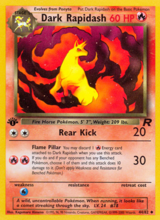 Dark Rapidash 44 / 82