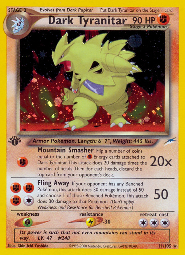 Dark Tyranitar 11 / 105