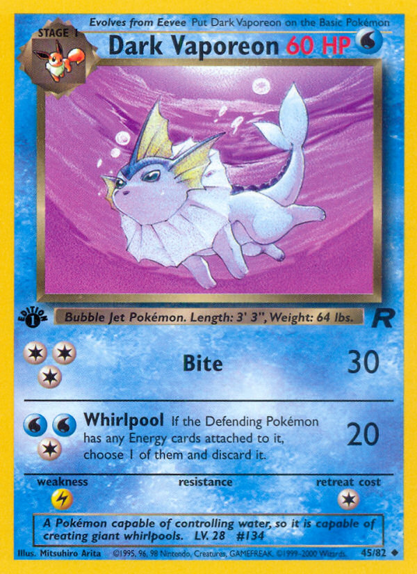 Dark Vaporeon 45 / 82