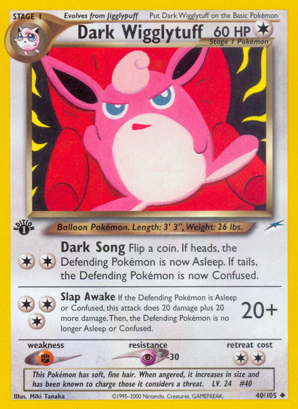 Dark Wigglytuff 40 / 105